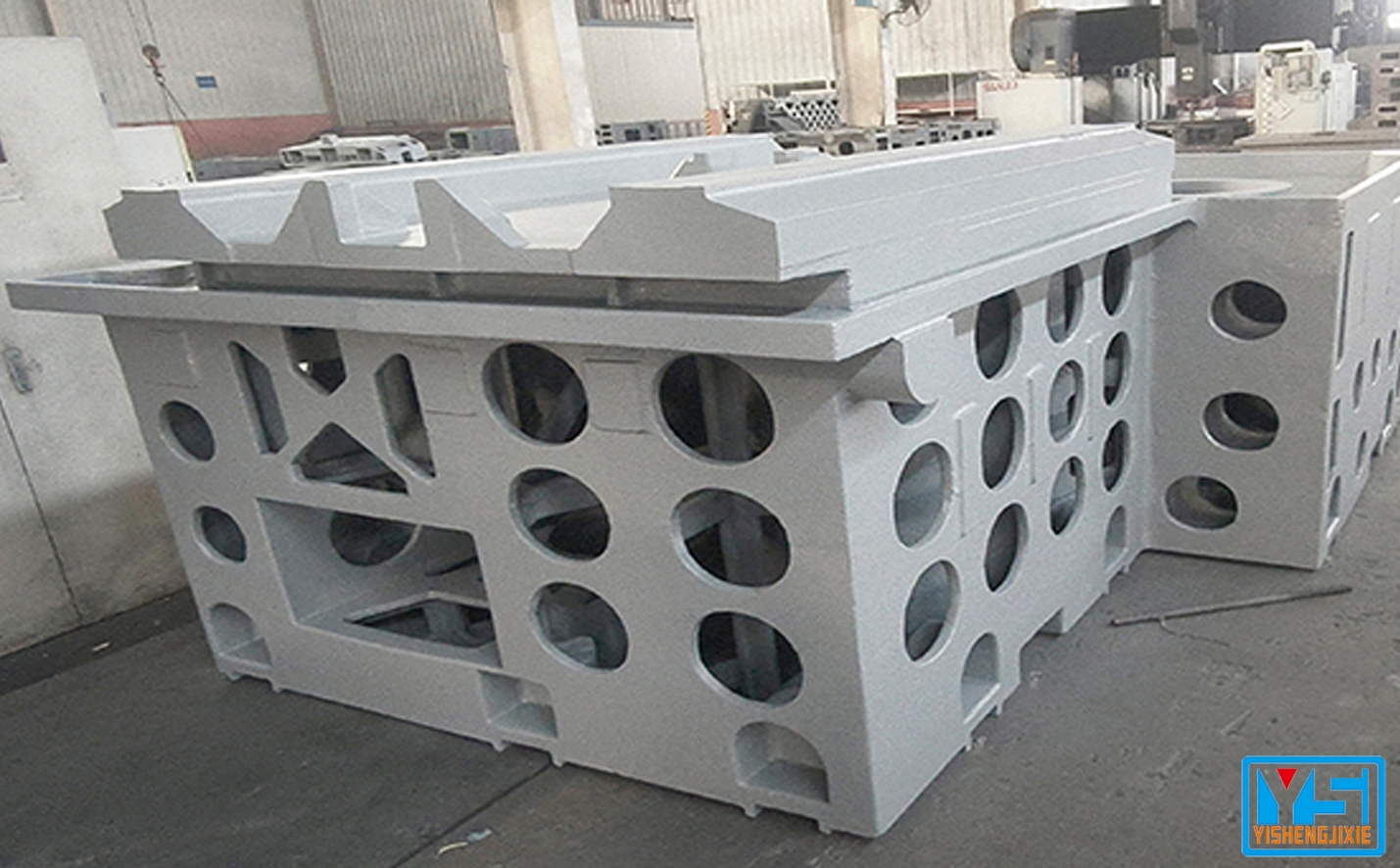 机床铸件益升机械实拍图