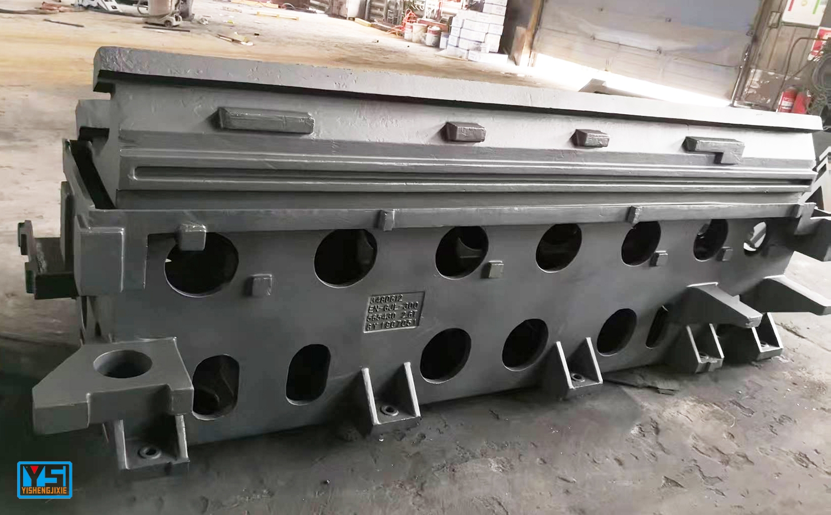 HT300机床铸件实拍图