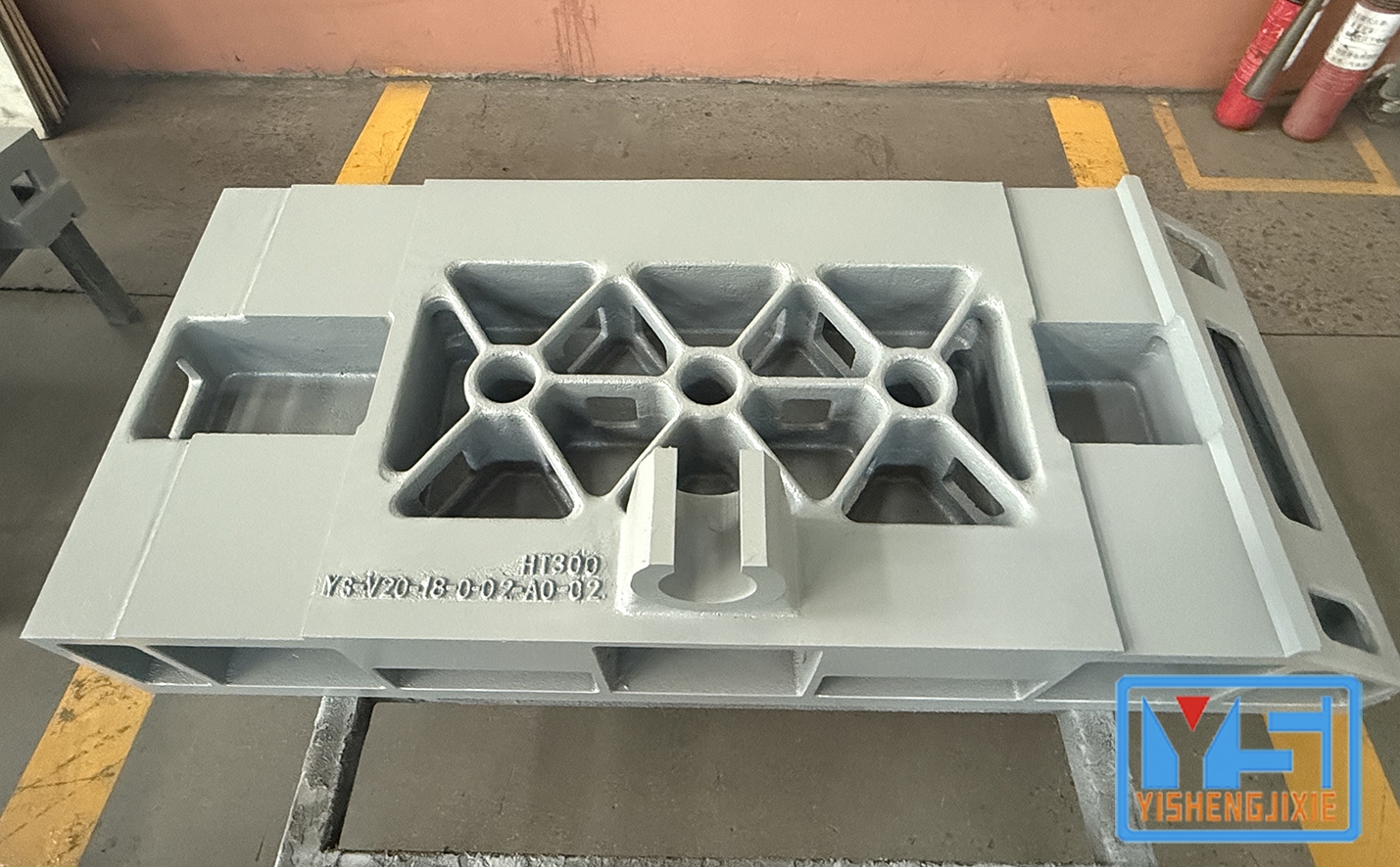 HT300机床铸件实拍图