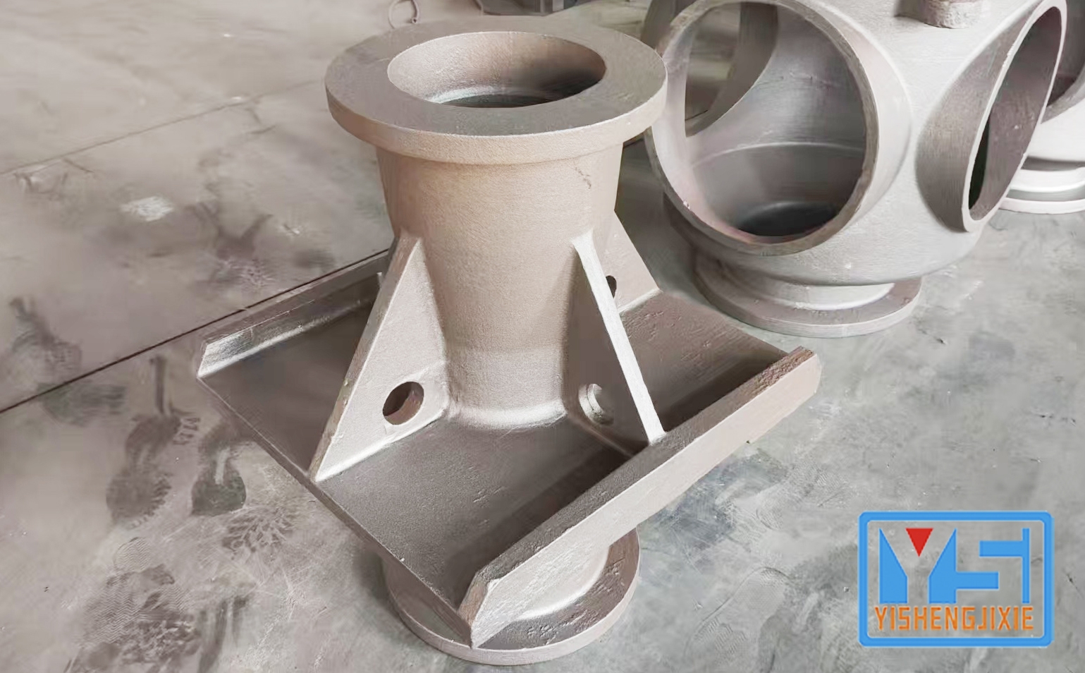 HT350材质机械铸件现场实拍图